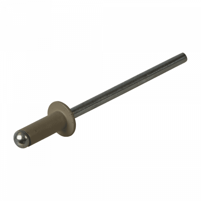 Apex Rivet - Alu/Steel 3.2x10.2mm - APO Grey